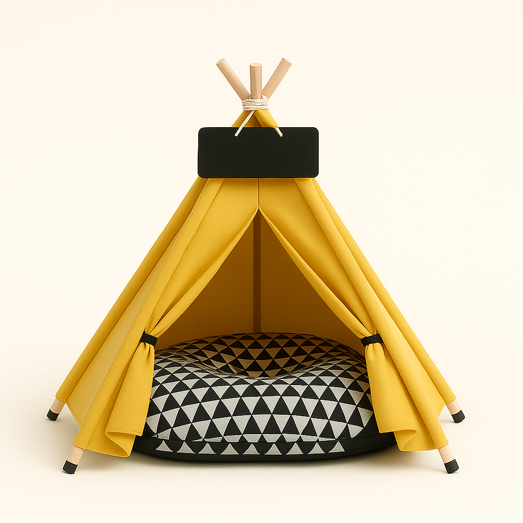 Tente Teepee Portable pour Chats et Chiens