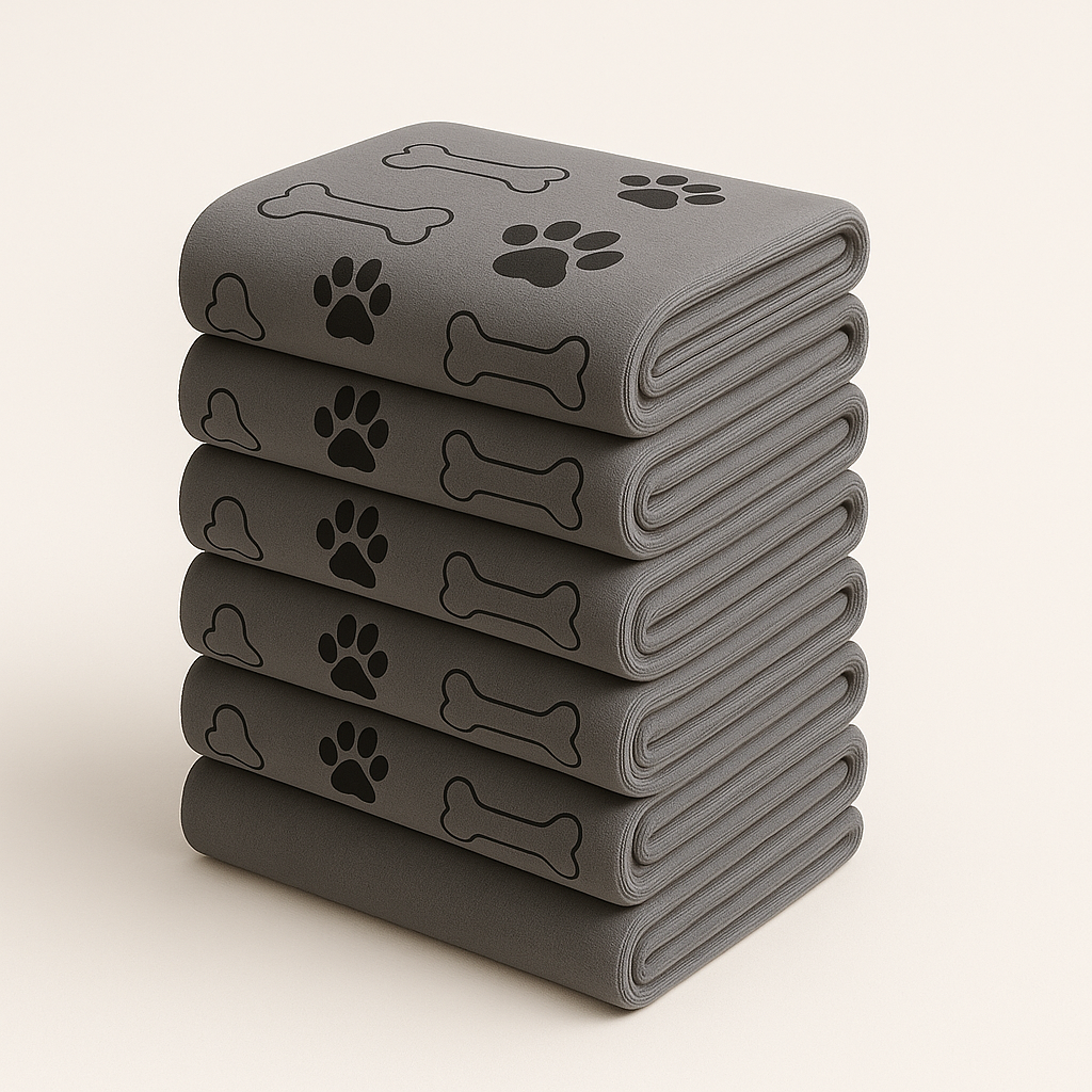 Serviette Microfibre pour Chiens et Chats