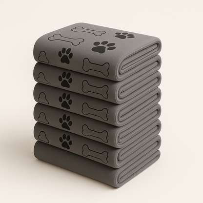 Serviette Microfibre pour Chiens et Chats